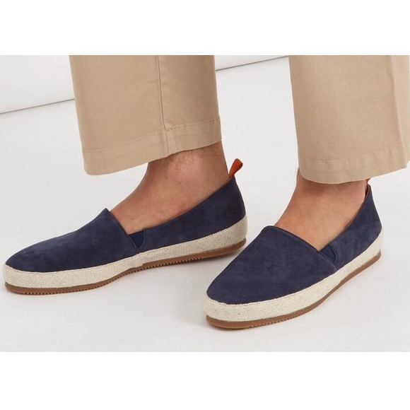 MULO Other - MULO Suede Slip On Espadrille Slip On Loafers